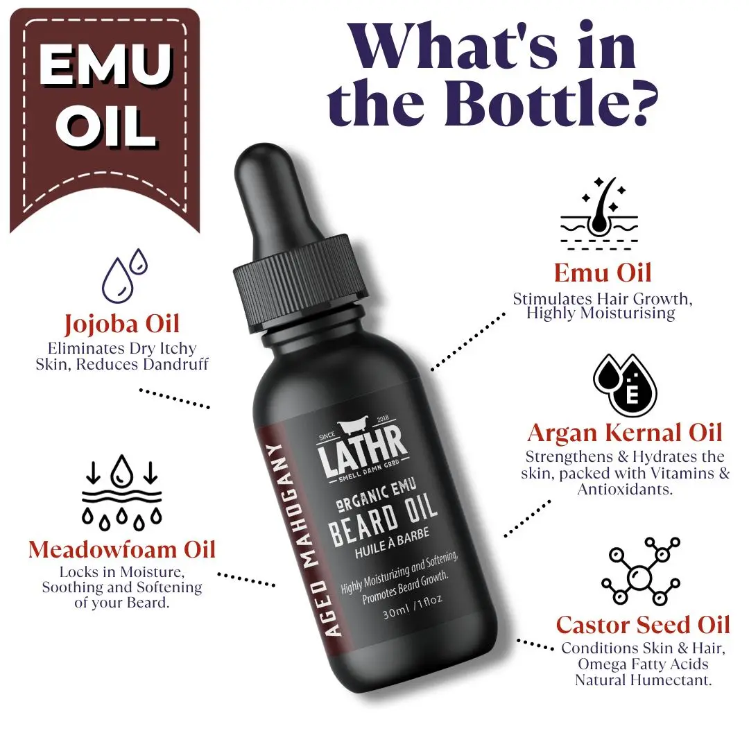 Emu Beard Oil - Image 2