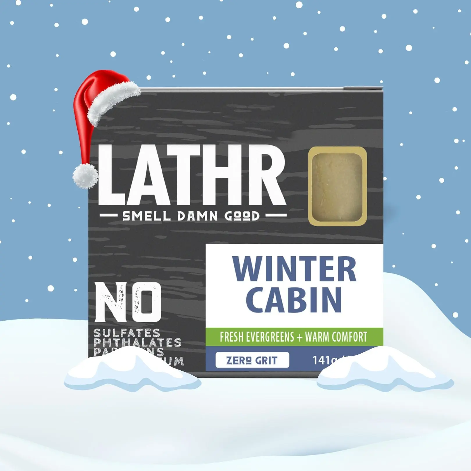 Winter Cabin Soap Bar